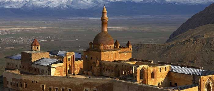 Architektur des Ishak Pascha Palastes